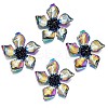 Rainbow Color Alloy Big Pendants PALLOY-N156-167-NR-1