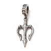 Viking 316 Surgical Stainless Steel European Dangle Charms SA-CBA7555-08AS-1