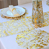 Gold Foil Polyester Mesh Tablecloth AJEW-WH0348-474-6