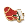 Christmas Themes 304 Stainless Steel Enamel Charms LS-STAS-K312-04F-G-2