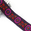 Flat Ethnic Style Embroidery Polyester Ribbons PW-WG39693-09-1