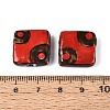 Handmade Porcelain Ceramic Beads PORC-T135-05D-3