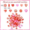 10 Styles Handmade Polymer Clay Beads CLAY-YW0002-17B-3