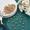 150Pcs Brass Crimp Beads KK-ME0003-52A-5