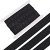 5M Polyester Non-Slip Silicone Elastic Gripper Bands for Garment Sewing SRIB-GF0001-50B-01-1