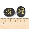 4Pcs 4 Styles Natural Obsidian Display Decorations G-F786-02B-07-3