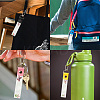 PU Leather & Cotton Name Marker Keychain AJEW-WH0514-025-6