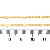 Brass Curb Chains Necklaces for Women NJEW-D302-09G-3