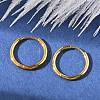 PVD Vacuum Plating 304 Stainless Steel Huggie Hoop Earrings for Women EJEW-F280-07C-G-4
