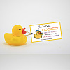 CREATCABIN 50Pcs Duck Theme Paper Card AJEW-CN0001-98E-6