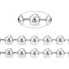 Tarnish Resistant 304 Stainless Steel Ball Chains CHS-A002B-4.0mm-2