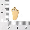 Ion Plating(IP) 304 Stainless Steel Pendants STAS-S136-04G-01-3