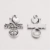 Tibetan Style Zinc Alloy Pendants TIBEP-R334-375AS-RS-2