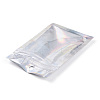 Rectangle Zip Lock Plastic Laser Bags OPP-YWC0001-7X10-3