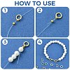 10Pcs Brass Ring Charm Connectors KK-YW0004-18G-5