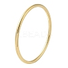 Ion Plating(IP) 304 Stainless Steel Simple Roung Ring Bangles for Women BJEW-F461-01G-G-1