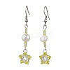 Natural Pearl Dangle Earrings EJEW-MZ00120-01-1