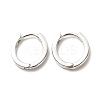Brass Hinged Hoop Earrings for Women X-EJEW-G306-03P-1