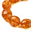 Resin Imitation Amber Beads Strands X-RESI-Z017-03-3