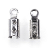 Tarnish Resistant 304 Stainless Steel Folding Crimp Ends LS-X-STAS-P107-07P-1