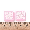 Dyed & Heated Baking Paint Glass Beads LAMP-D004-03E-3