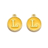 Golden Plated Alloy Enamel Charms LS-ENAM-Q437-13L-1