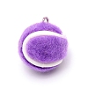 Cloth Fabric Pendants FIND-TAC0006-27A-1
