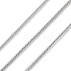 304 Stainless Steel Round Snake Chains CHS-M009-01P-03A-1
