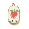 Printed Porcelain Pendants STAS-C183-03B-02-1