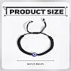 1Pc Adjustable Braided Bead  Bracelets BJEW-LP0002-34B-2
