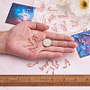 2 Sets Zinc Alloy with Glass Rhinestone Jewelry Pendant Accessories FIND-FW0001-07-5