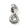304 Stainless Steel Pendants X-STAS-E058-07AS-2
