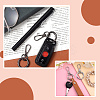 Teardrop Alloy Swivel Clasps PURS-SP0001-02B-5