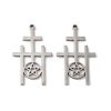 Non-Tarnish 304 Stainless Steel Pendant LS-STAS-H212-15P-1