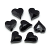 Pointed Back Glass Rhinestone Cabochons RGLA-T031-12x13mm-23-1