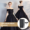 Mesh Bridal Dress Zipper Replacement DIY-WH0496-06D-6