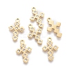316 Surgical Stainless Steel Tiny Cross Charms STAS-F256-020G-1