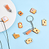 CHGCRAFT Bread Resin Keychain Making Kits DIY-CA0005-18-4