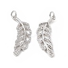 Brass Micro Pave Cubic Zirconia Pendants LS-KK-E068-VB275-1
