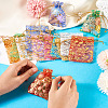 55Pcs 11 Colors Rose Printed Organza Drawstring Bags OP-TA0001-15C-6