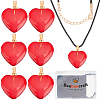 Valentine's Day DIY Pendant Necklaces Making Kits DIY-BBC0002-15A-1