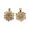 Tibetan Style Alloy Focal Pendants LS-GLF9727Y-1