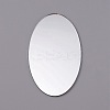 Oval Glass Mirror GLAA-WH0031-33-1