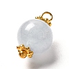 Natural Aquamarine & Rose Quartz & Amethyst Pendants PALLOY-JF00894-4