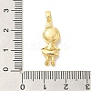Brass Pendants KK-Z073-12G-3