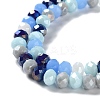 Glass Beads Strands EGLA-A034-M8mm-40-3