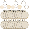 20Pcs Mini Wooden Embroidery Hoops EMBR-SC0001-04D-1