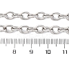 201 Stainless Steel Cable Chain Necklaces NJEW-Q013-12A-P-3