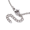 Non-Tarnish 304 Stainless Steel Cable Chains Cable Necklaces NJEW-JN04714-01-4