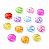 Transparent Acrylic Beads X-MACR-N013-020-1